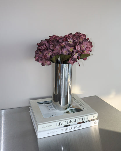 Stainless steel vase